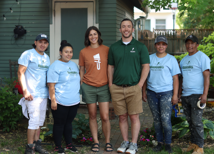 Headwaters painting team