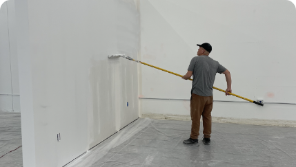commercial painting project